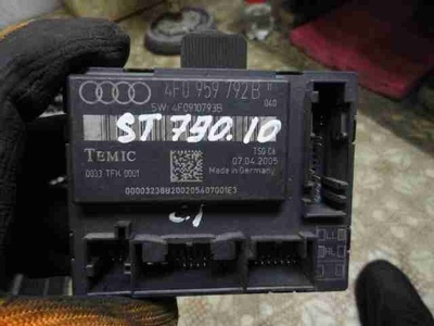 4F0959792B Блок управления двери передней правой Audi A6 C6 2006