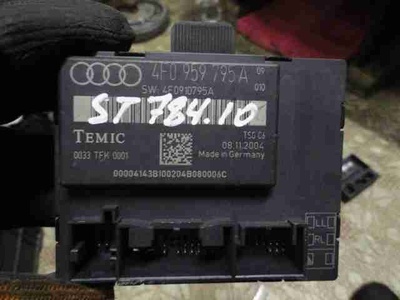 4F0959795A Блок управления двери задней левой Audi A6 C6 2006