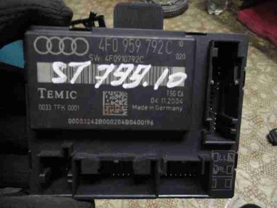 4F0959792C Блок управления двери передней правой Audi A6 C6 2006