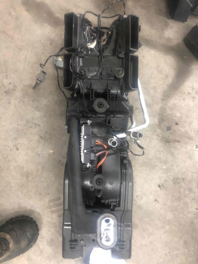 4m1816005j Корпус отопителя (печки) Audi Q7 4M (2015—2020) 2017 ,4m0820521,4m0820004