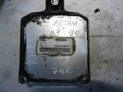 09355929 Блок управления двигателем Opel Astra 1999
