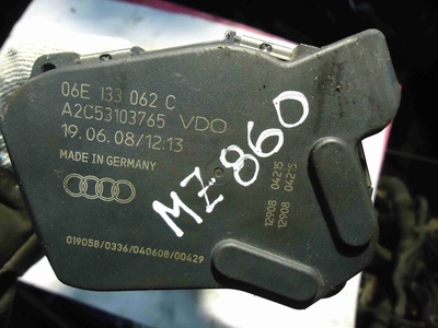 06E133062C Заслонка дроссельная Audi A4 2012