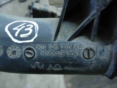 1K0145770AE Патрубок интеркулера Volkswagen Passat CC 2013