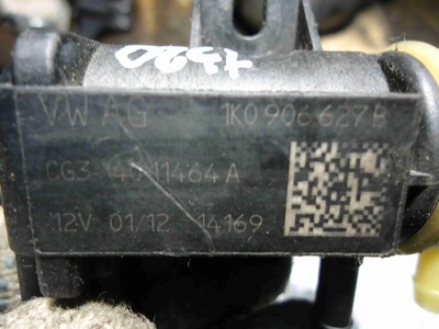 1K0906627B Клапан электромагнитный Volkswagen Caddy 2012