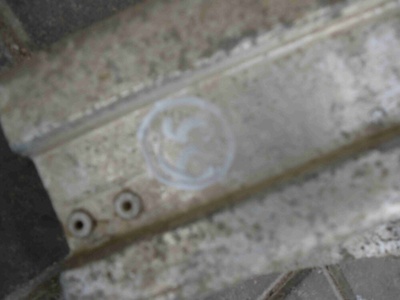 8H0807109C Усилитель бампера переднего Audi A4 2005