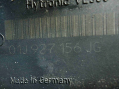 01J927156JG Блок управления АКПП Audi A6 2008