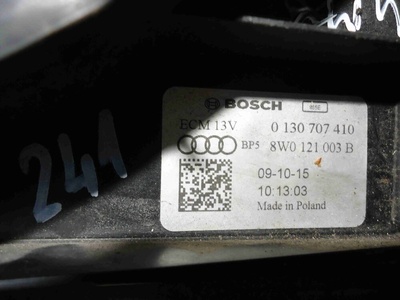 8W0959455C Вентилятор радиатора Audi A5 2015 , 8W0121003B