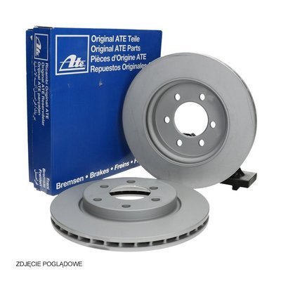 24.01280241.1 тормозной диск ate nissan np300 спереди