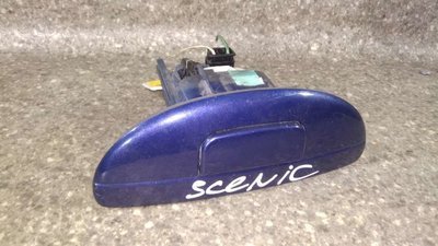 Ручка крышки багажника Т.синяя , без личинки , 8200102583 Renault Scenic 1 2001