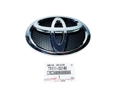 7531152140 эмблема знак логотип оригинал toyota yaris ii 06 -