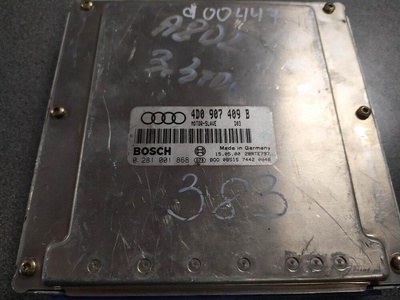 4D0907409 Блок управления двигателем Audi A8 2000 В, 0281001868