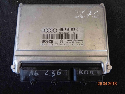 4B0907552C Блок управления двигателем (ДВС) Audi A6C5 (4B 1997-2004) 1997 4B0 907 552 C