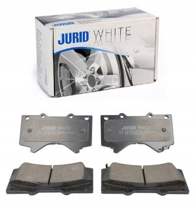 572599JC jurid колодки тормозные передние toyota land cruiser
