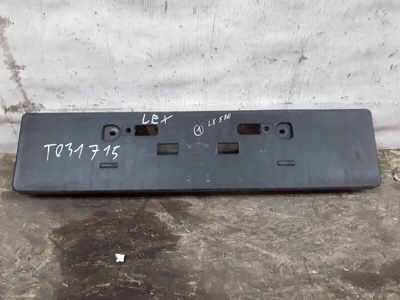 5211460270 накладка переднего бампера под номерной знак Lexus LX 3 Restail 2