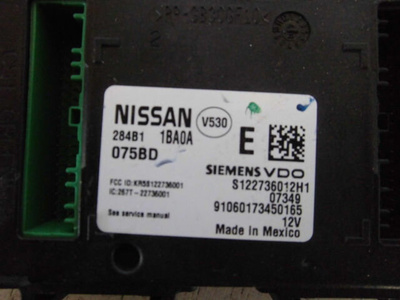284B11BA0A Блок Body control module Infiniti EX I (J50) 2007 - 2013 2008 ,