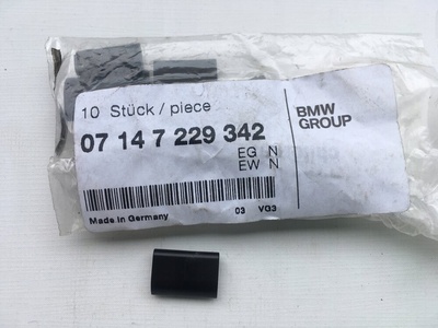 07147229342 bmw пряжка уплотнители f18 f11 f10
