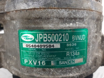 JPB500210 Компрессор кондиционера Land Rover Range Rover 3 (2002-2012) 2005