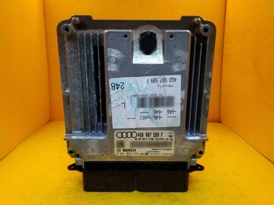 4G0907589F audi a6 c7 блок управления двигателя экю