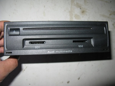 4E0035666 audi a6 c6 a8 mmi 3g считыватель карт sd компакт - диск