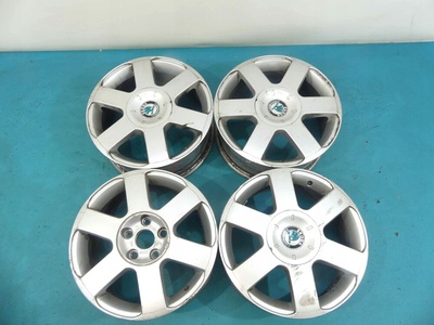 4x алюминиевые колёсные диски skoda октавия ii 5x112 r16