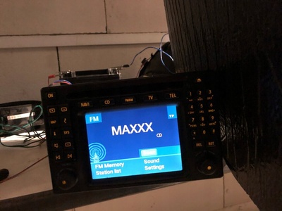 A1638203689 мерседес w163 радио навигация command