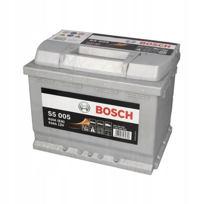 0092s50050 аккумулятор bosch s5 63ah 610a п