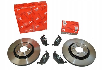 DF4745 trw тормозные диски i колодки задняя renault kaleos 292mm