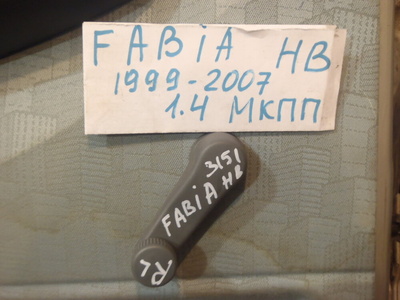 6Y0839655 Стеклоподъемник механ. задний левый Skoda Fabia 1999-2007