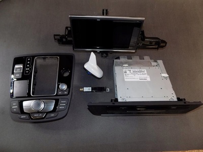 4G1035051C audi a7 4g дисплей панель mmi навигация набор
