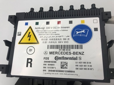 A2219003304 блок управления сидением Mercedes-Benz S-class w221 , A2219002203, A2219004004, 8