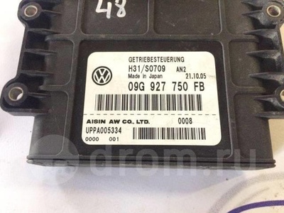 09g927750FB блок управления акпп VW Jetta 2005-2011 2006
