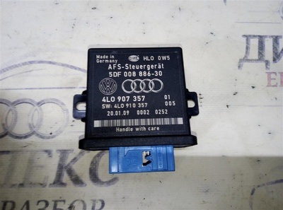 4L0907357B блок управления корректора фар Audi A6 (C6 4F) 2004-2011 2009