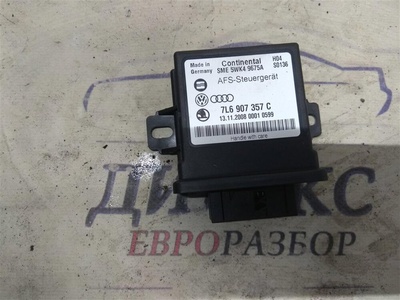 7l6907357c блок управления корректора фар VW Touareg 2002-2010 2009