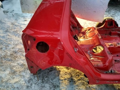 5J6809606C Крыло заднее правое skoda Fabia 2007-2015