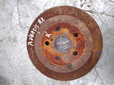 4243105030 Диск тормозной задний toyota Avensis (T250) 2003-2008