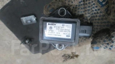 4f0907637 датчик ускорения Audi A4 (B7) 2004-2009 2006