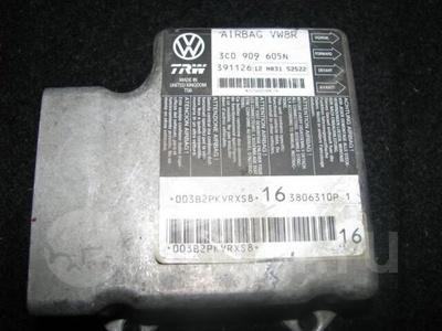 3C0909605N блок управления air bag VW Passat (B6) 2005-2010 2006