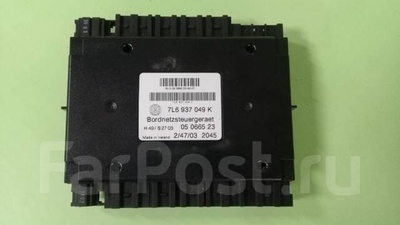 7L6937049K блок управления бортовой сети VW Touareg 2002-2010 2004 7L6 937 049 K