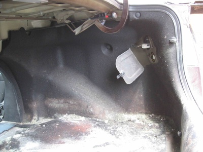 Обшивка багажника Kia Forte (Cerato TD) (2008-...) 2011