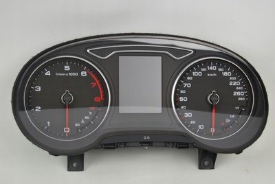 8V0920870A спидометр часы audi a3 tfsi 92426 л.с.