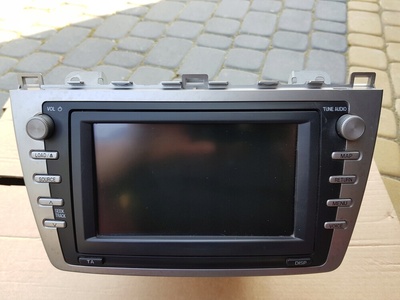 GS1D66DV0A радио навигация mazda
