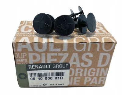 054000001R клипса пыльники двигателя арки renault