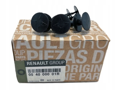 054000001R клипса пыльники двигателя арки renault