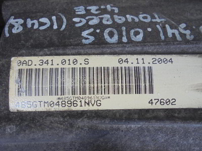 0AD341010S Раздаточная коробка Volkswagen Touareg I (7L) 2002 - 2006 2004 , NVG