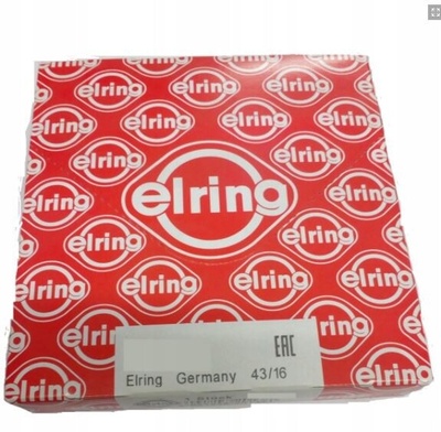 135.500 elring уплотнительное кольцо форсунки 9.2x2.8 fpm rd мерседес шт el