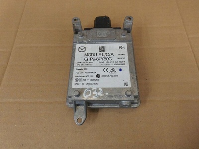 GHP967Y80C mazda6 gj 2013 блок радар датчик ghp9 - 67y80c