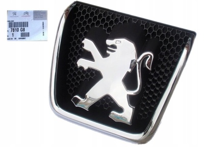 Значек эмблема логотип peugeot 307 2001 - 2005 оригинальный