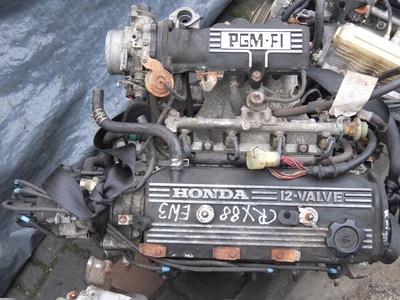 Honda civic crx 1985 - 88 двигатель 1.5 12v ew3