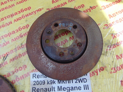402060010R Диск тормозной Renault Megane III KZ0C 2009