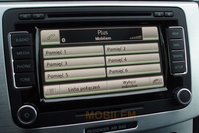комплект bluetooth volkswagen skoda 7p6035730j bt аудио